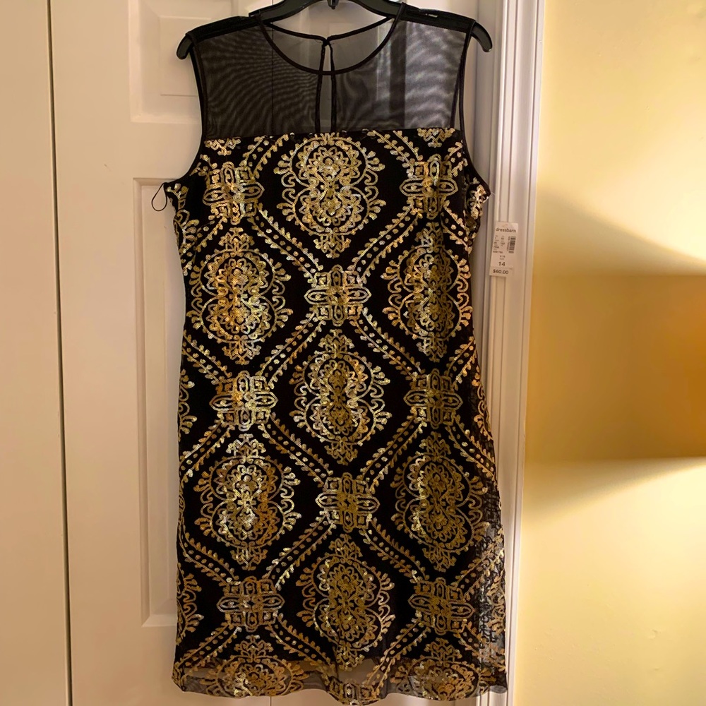 Dress Barn black special occasion size 14